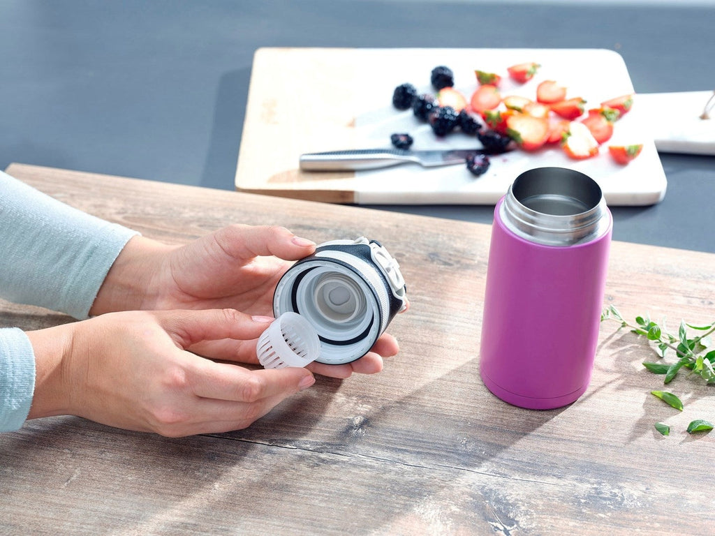 Leifheit Thermal mug Flip 350 ml Purple afbeelding 2