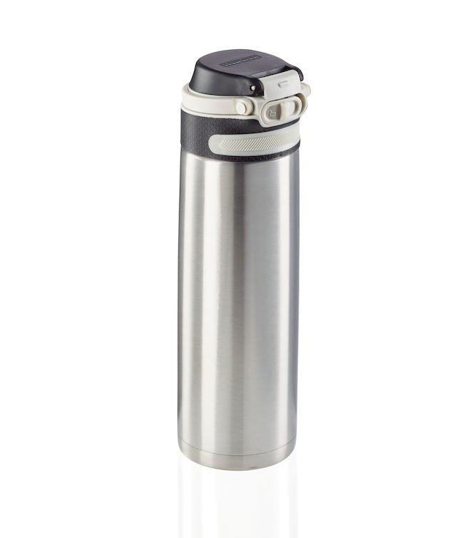 Leifheit 03272 travel mug 600 ml Silver Stainless steel afbeelding 1