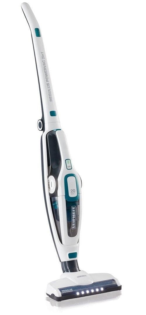 Leifheit PowerVac 2in1 - Beutellos - Schwarz - Blau - Weiß - Trocken - Zyklonal - Zyklonal - Teppich - Harter Boden - Treppenstufen (11925) afbeelding 1
