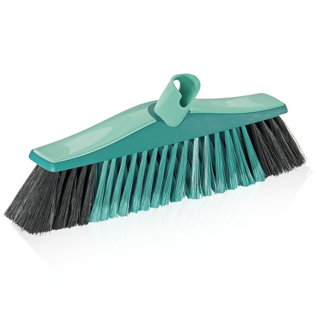 Leifheit Xtra Clean Plus Broom Head 45004 - 30 cm Blue/Black for Tile and Stone Floors