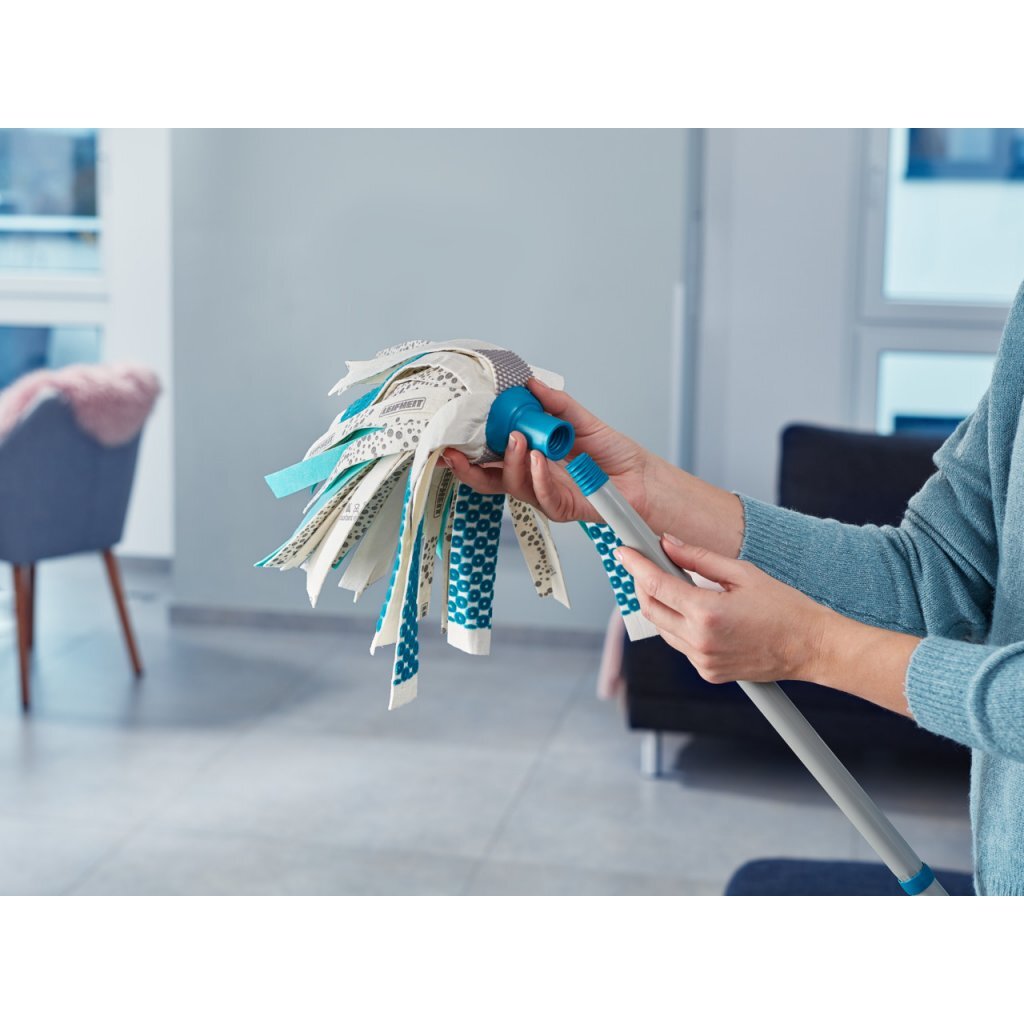 Leifheit 3in1 Power Mop Mop Head Green/White