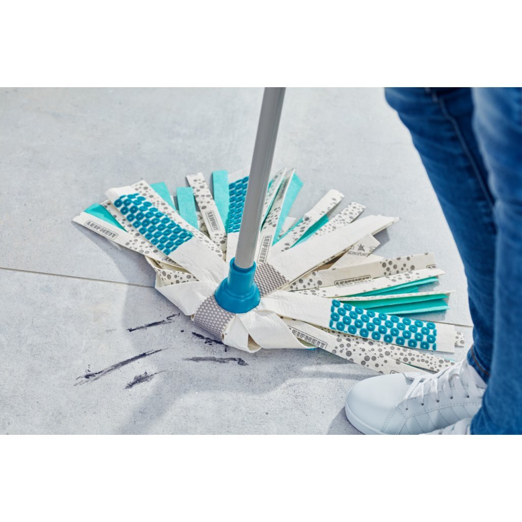 Leifheit 3in1 Power Mop Mop Head Green/White