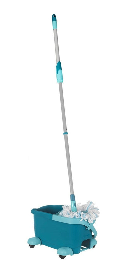 LEIFHEIT Clean Twist Mop Ergo mobile mopping system/bucket Single tank Blue - 4006501521026 - image 1