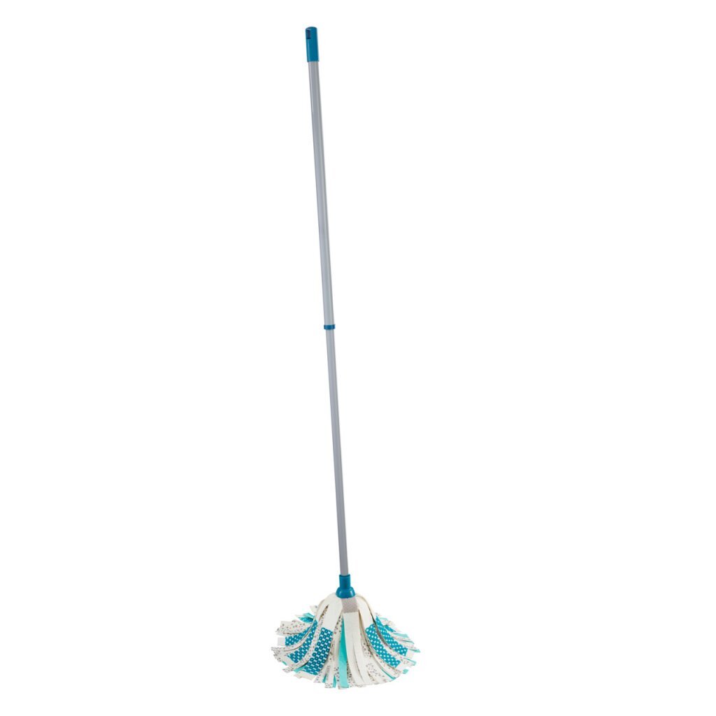 Leifheit 3in1 Power Mop 52105 - Telescopic Handle for Efficient Floor Cleaning