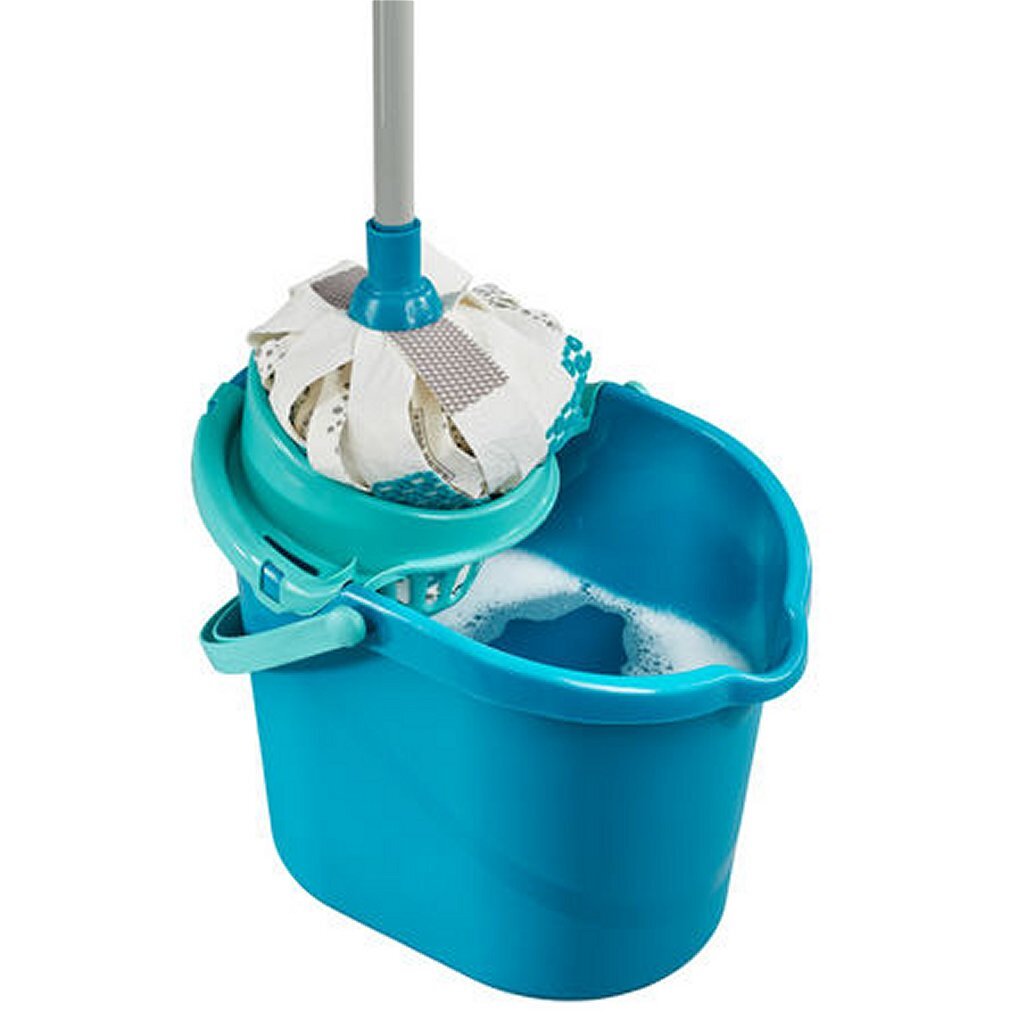 Leifheit Power Mop 3in1 Set with 12 L Bucket and Wringer