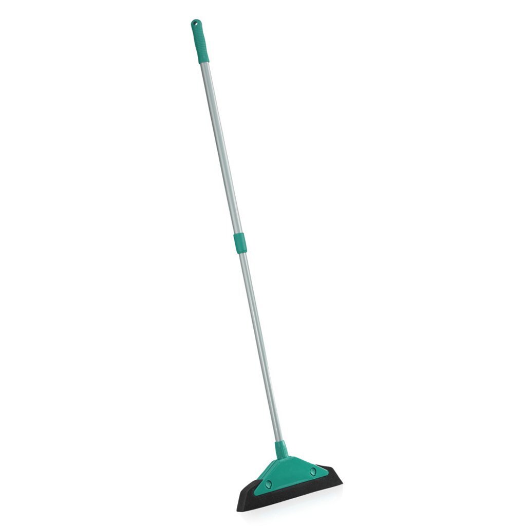 Leifheit Soft and Easy Foam Rubber Broom with Telescopic Handle - 34 cm