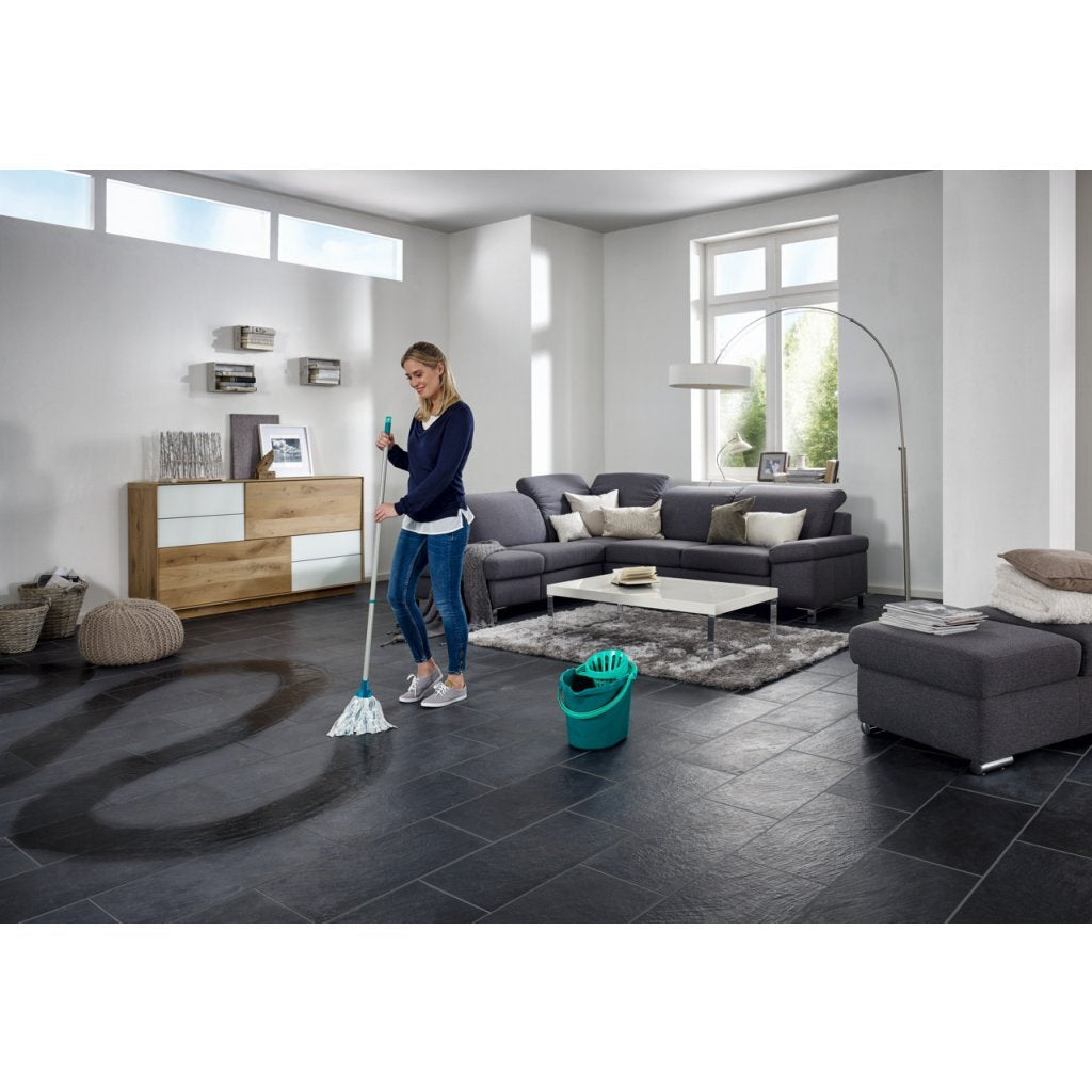 Leifheit Classic Mop Set Green/White with 12-liter Bucket