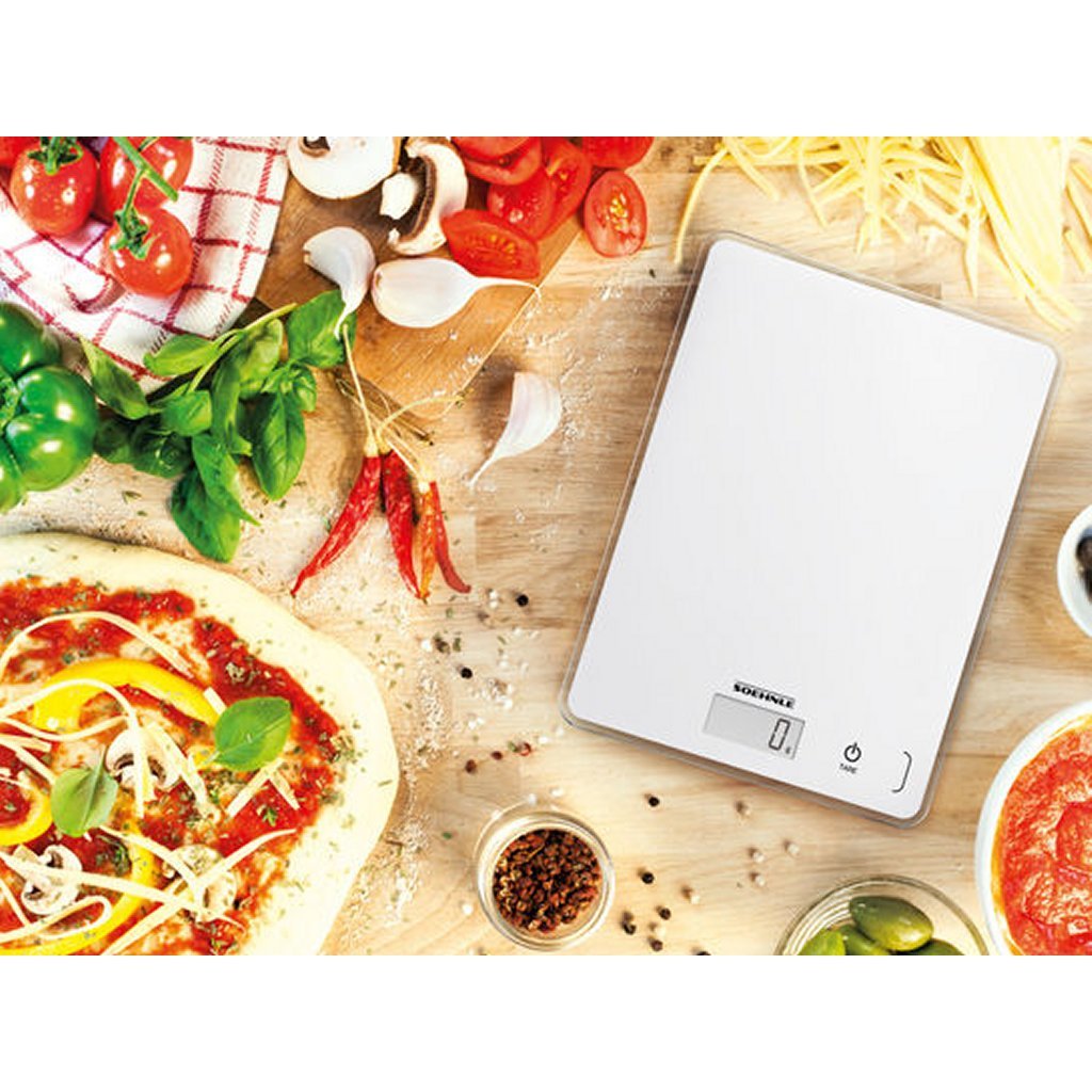 Soehnle 61501 Page Compact 300 Kitchen Scale - White