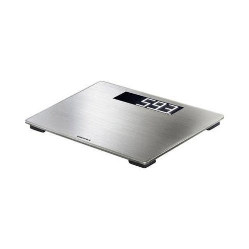 Soehnle Style Sense Safe 300. Anzeige: LCD. Produktfarbe: Edelstahl. Akku-/Batterietyp: AAA, Batteriespannung: 1,5 V. Material: Edelstahl, Oberfläche Typ: Glas (63867) afbeelding 1