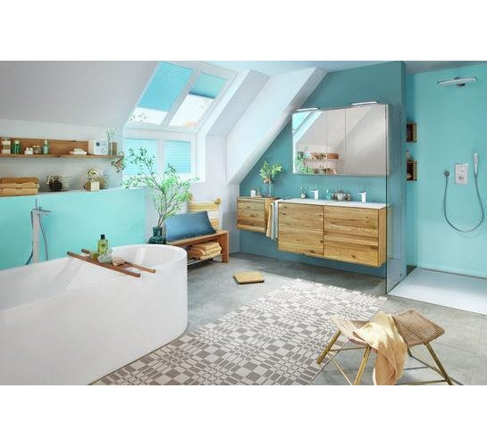Soehnle Style Sense Bamboo Magic Elektronische Personenwaage Quadratisch Bambus (63880) afbeelding 1