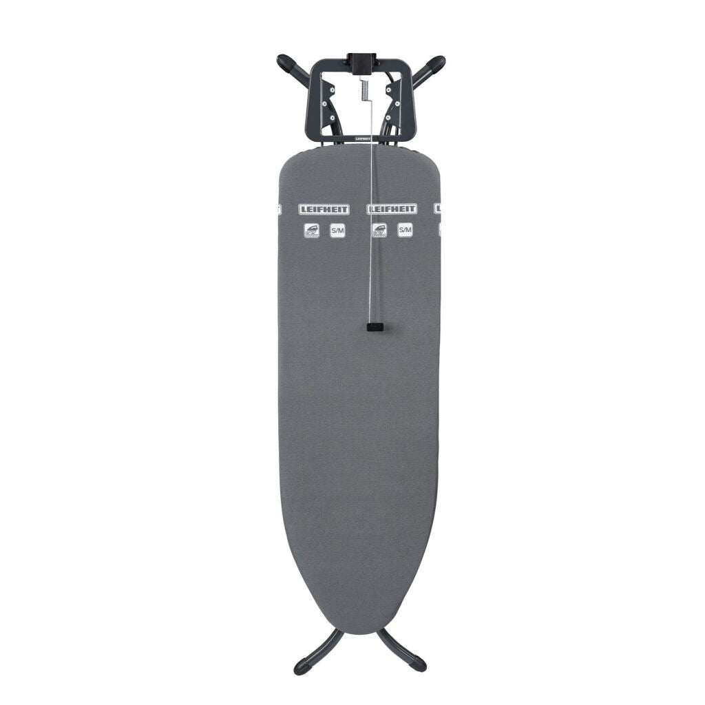 Leifheit Air Board M Compact Plus 120 x 38 cm Black - Lightweight Ironing Board