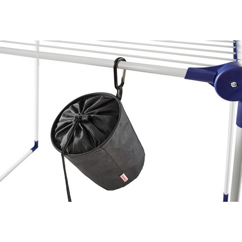 Leifheit Clothes Peg Bag Black
