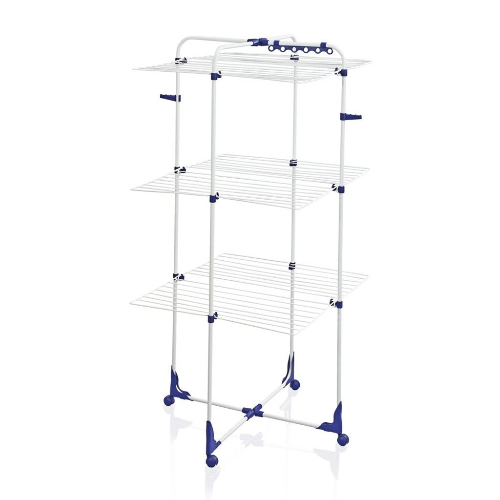 Leifheit Classic Tower 340 Drying Tower 146x69x73 cm Blue/White
