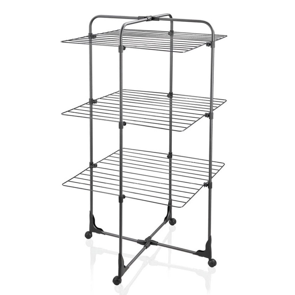 Leifheit Classic 270 Drying Tower 27 m Drying Length Black 81470 126x68x68