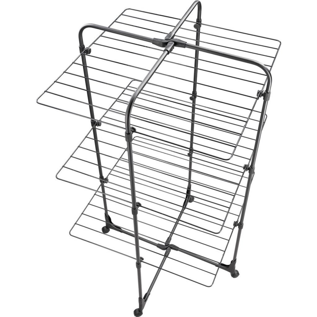 Leifheit Classic 270 Drying Tower 27 m Drying Length Black 81470 126x68x68