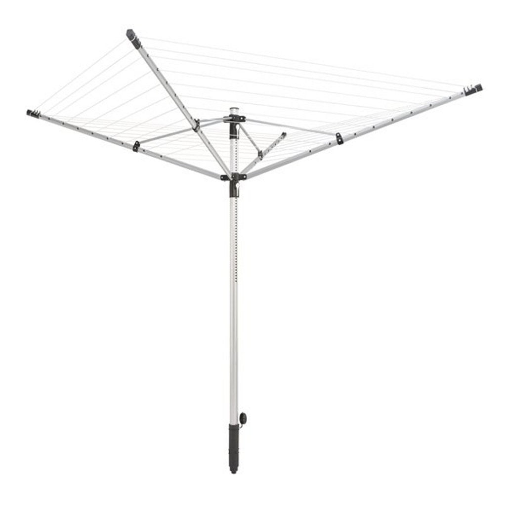 Leifheit Linopush 500 Rotary Dryer Silver/Black 135-180 cm