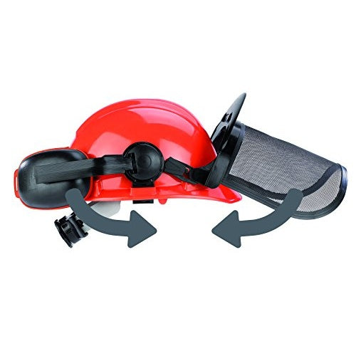 Einhell BG-SH 1 Männer Schwarz - Rot Sicherheitshelm (4500480) afbeelding 2