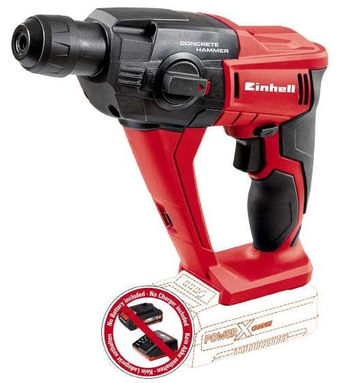 Einhell Expert Plus TE-HD 18 Li - Solo - Bohrhammer - kabellos - 2 Modi - SDS-plus - 9.9 N·m - 1.2 Joules - ohne Batterie - 18 V afbeelding 1
