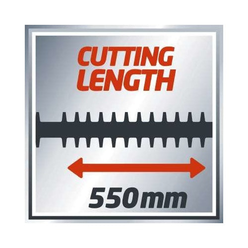 Einhell GC-EH 6055/1 Einzelne Klinge 600W 3470g Elektrische Heckenschere (3403320) afbeelding 2