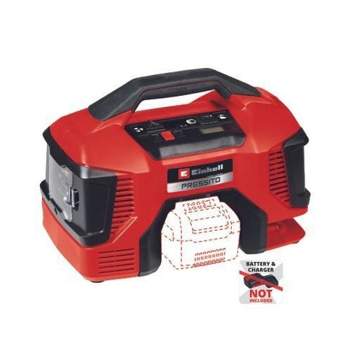 Einhell 4020467 Kompressor 10 bar Digitales Display (4020467) afbeelding 1