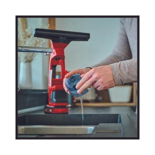 Einhell BRILLIANTO Power X-Change Fensterreiniger Rot, Schwarz (3437100) afbeelding 6