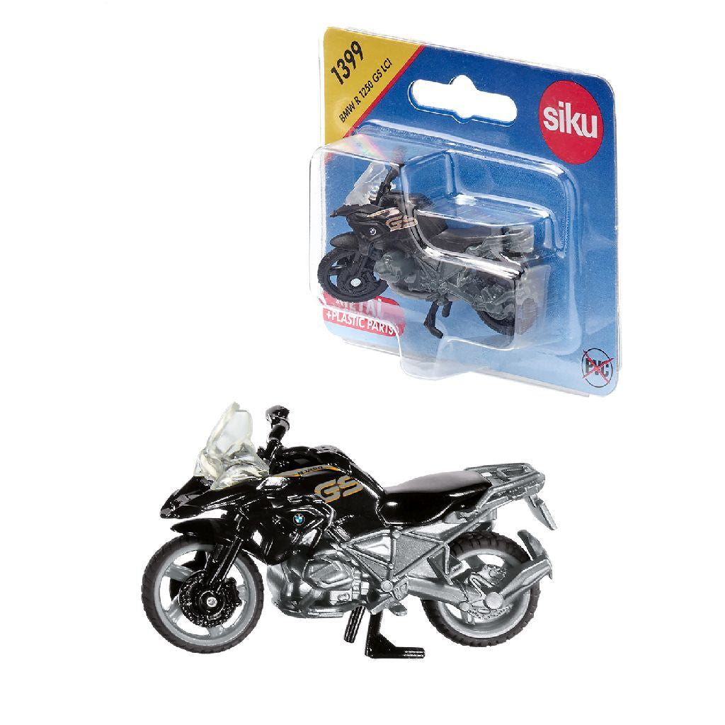 Siku Diecast BMW R1250 GS LCI Motorcycle 1399 - Black and Gray