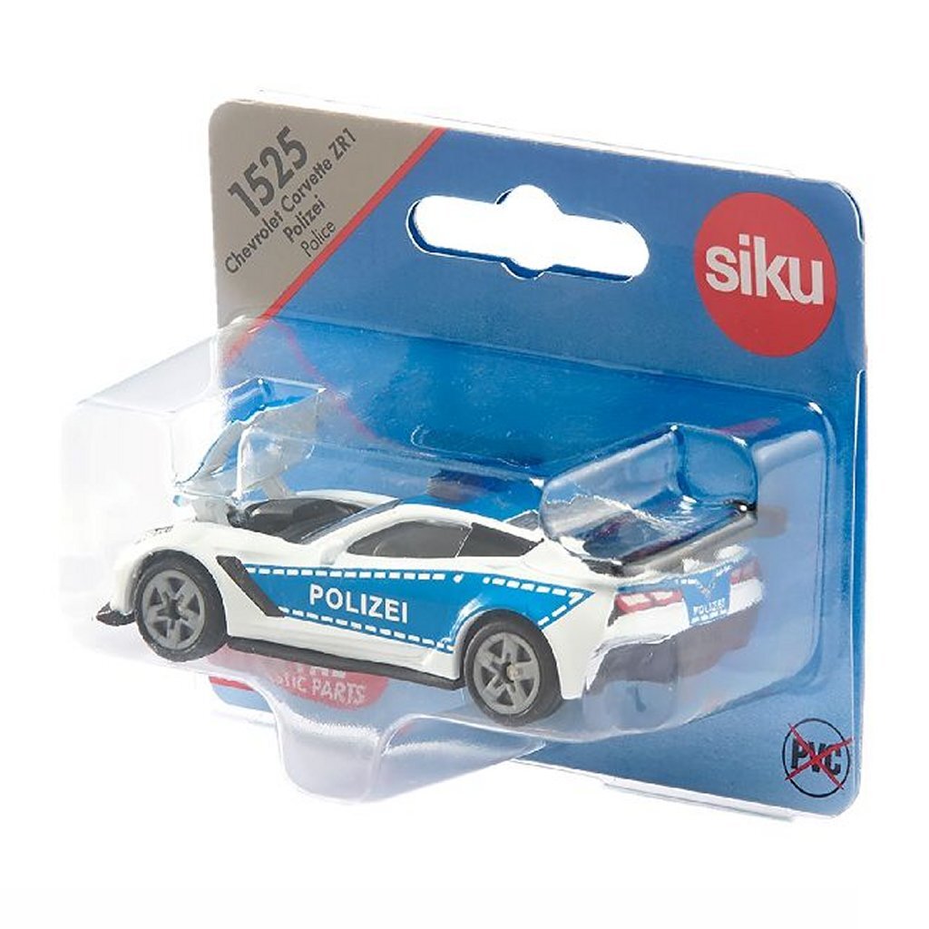 Siku Chevrolet Corvette ZR1 Police 1525