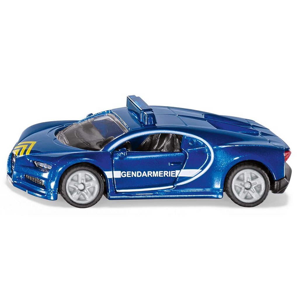 Siku 1541 Bugatti Chiron Gendarmerie Model Car