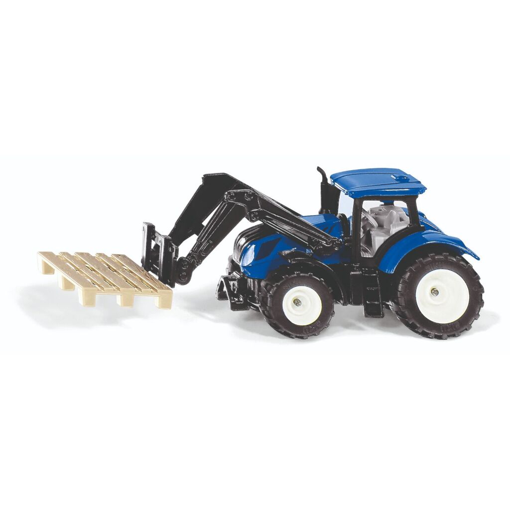 Siku New Holland Tractor with Pallet Model 1:87 - Siku 1544