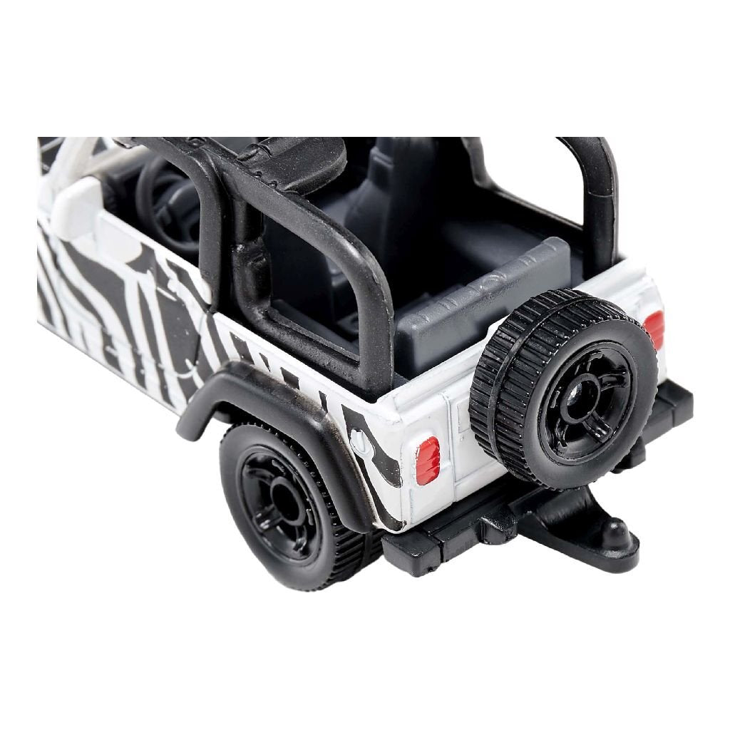 Siku 1546 Jeep Wrangler Safari White/Black - Compact Off-Road Vehicle