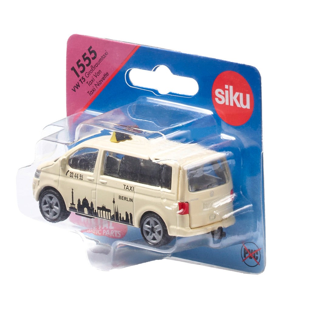 Siku 1555 VW T5 Taxi Van - Detailed Replica for Kids