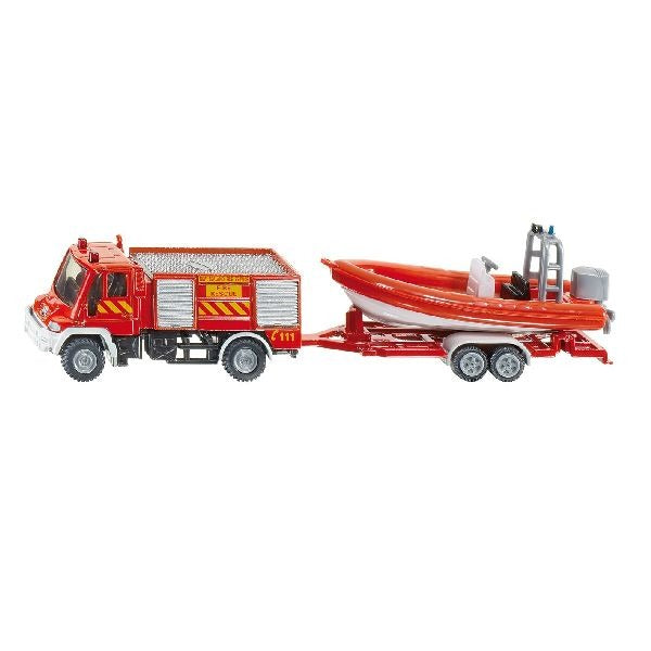 Siku Unimog Fire Engine Diecast Model for Rescue Play