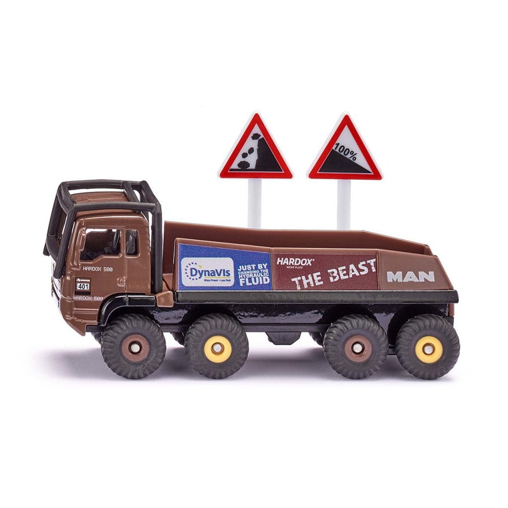 Siku HS Schoch 8x8 MAN Truck Trial + 2 Boards