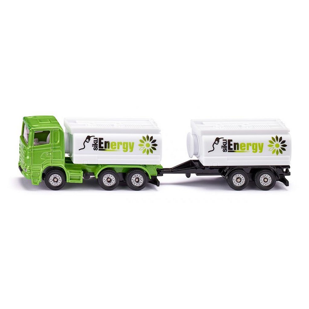Siku Truck with Tank Body and Trailer Green 1:50