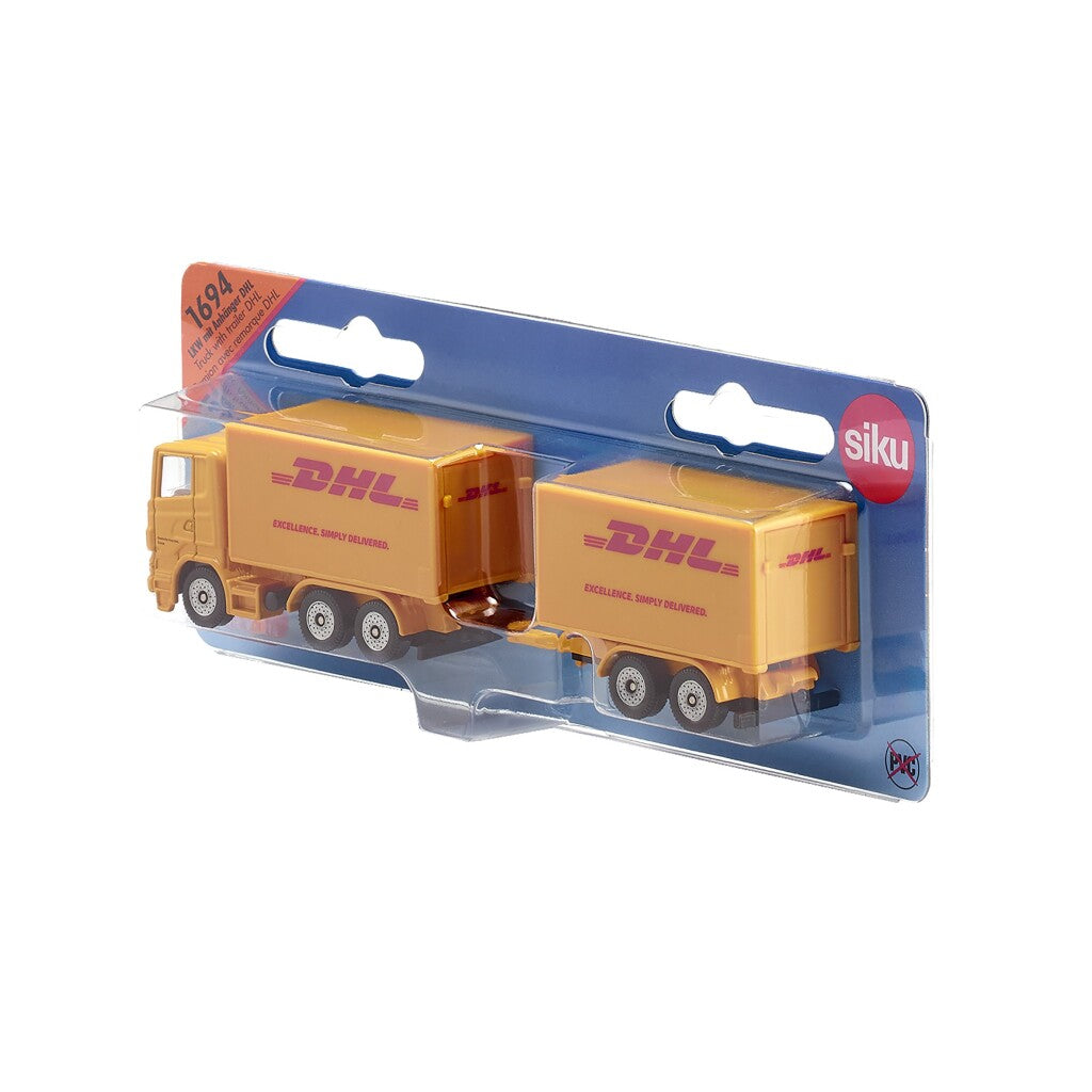 Siku DHL Truck with Trailer 1:50