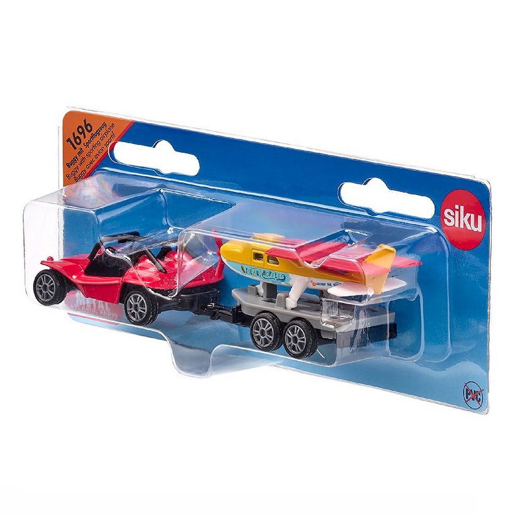 Siku Buggy with Sports Plane 1:50