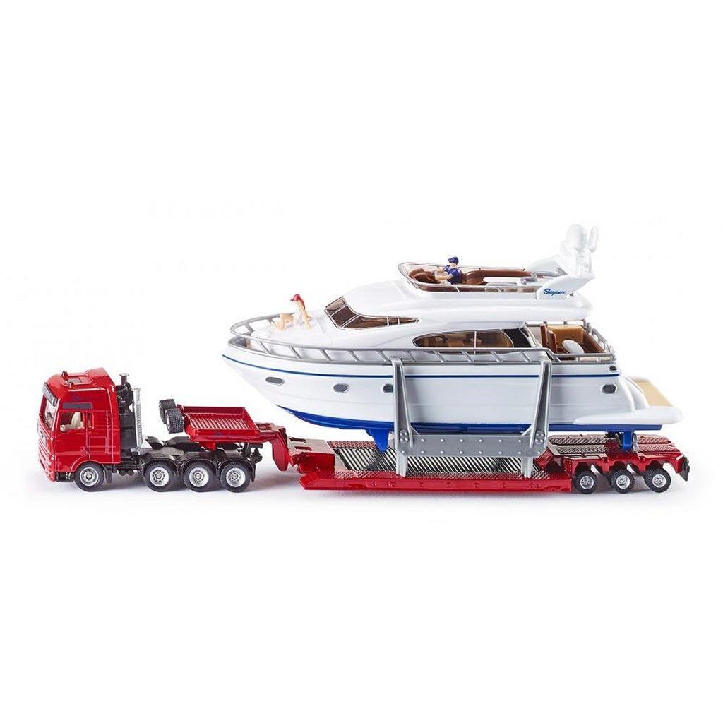 Siku Heavy Transport with Yacht 1:87 - Model 1849