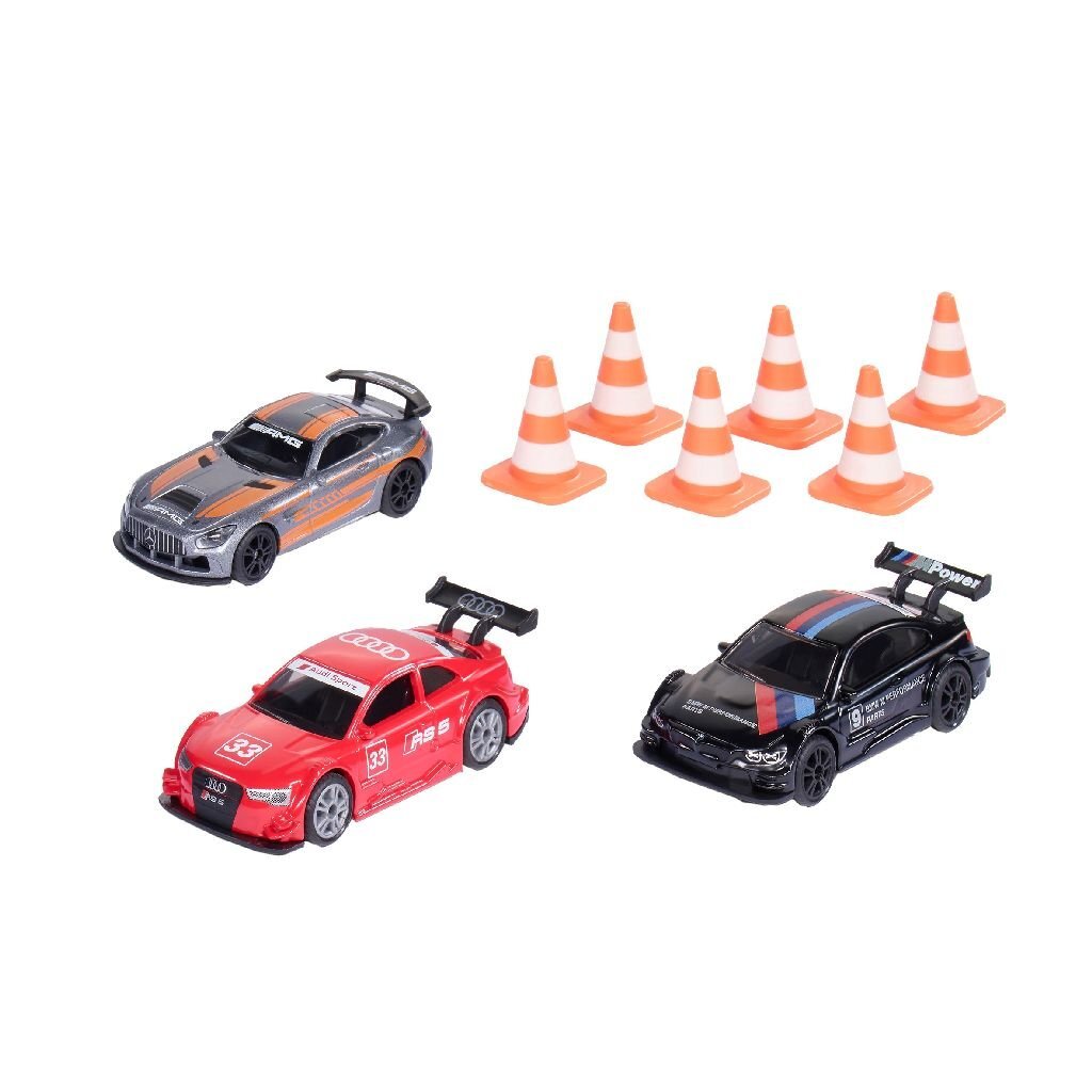 Siku Race Gift Set with Mercedes-AMG GT4, Audi RS 5, BMW M4