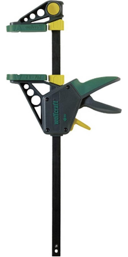 Wolfcraft EHZ Einhandzwinge PRO100/450mm 3032000 Spann-Weite (max.):450 mm Ausladungs-Maße:100 mm afbeelding 1