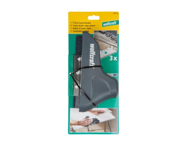 Wolfcraft 4009000 3-fach Kantenhobel 1 St. - 4006885400900 - image 5