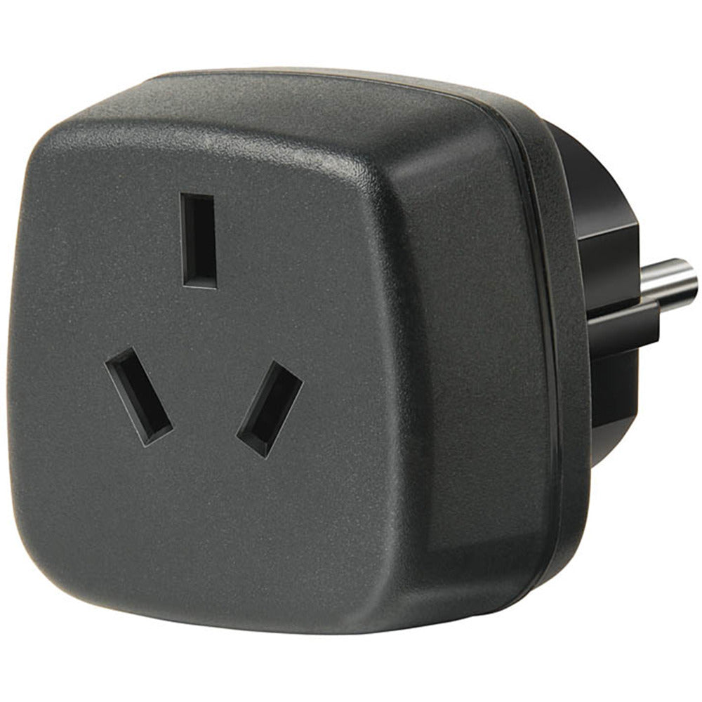 Brennenstuhl Travel Adapter Grounded AUS>NL - 10A/250V with Child Safety Lock
