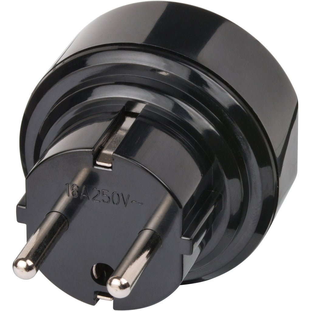 Brennenstuhl Travel Adapter GB to Europe Grounded 13A 250V BN-1508530