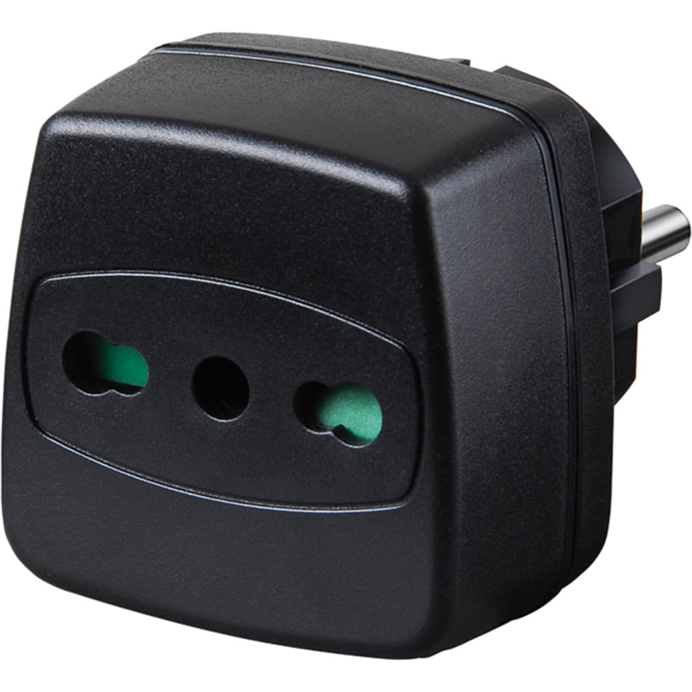 Brennenstuhl Travel Adapter Grounded IT>NL - 16A/250V with Child Safety Lock