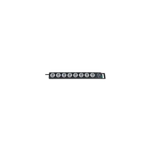 brennenstuhl Steckdosenleiste "Super-Solid", 8- fach, schwarz - für den Markt: D / L / A- (1153380118) - 4007123602421 - image 1