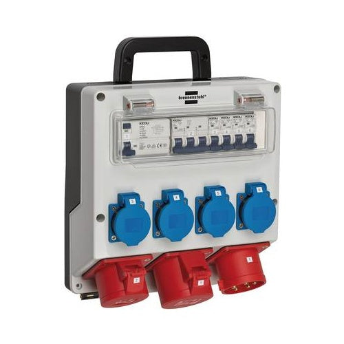 Wandverteiler 4/32A IP44 4x LS 230V/16 A, IP44 (1154890020) afbeelding 1