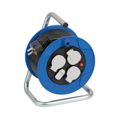 Brennenstuhl 1079180600 Verlängerungskabel 15 m 3 AC-Ausgänge Indoor Schwarz - Blau - Weiß (1079180600) afbeelding 1