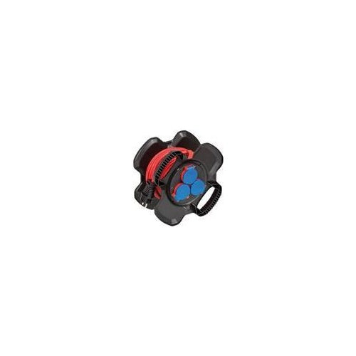 brennenstuhl X-Gum Rubber Cable Reel IP44 10,0mH07RN-F 3G1,5 - Verlängerungsrolle - Ausgangsanschlüsse: 3 - 10,0m - Schwarz (1169710100) afbeelding 1