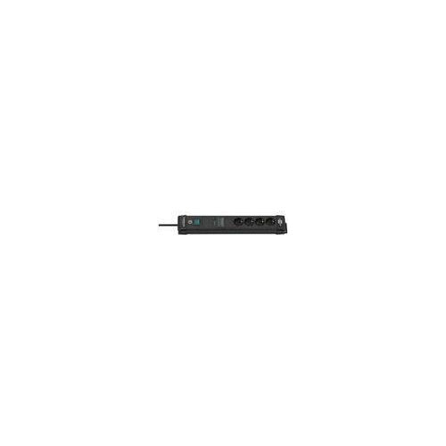Brennenstuhl Premium-Line, power distribution unit, 4 sockets, 1.8m, black, with switch and surge protection (1951140300) afbeelding 1