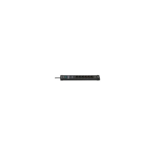 Brennenstuhl | Power Distribution Unit 1951160606 6 Sockets With USB 3m Cable Switch Surge Protection | Black afbeelding 1