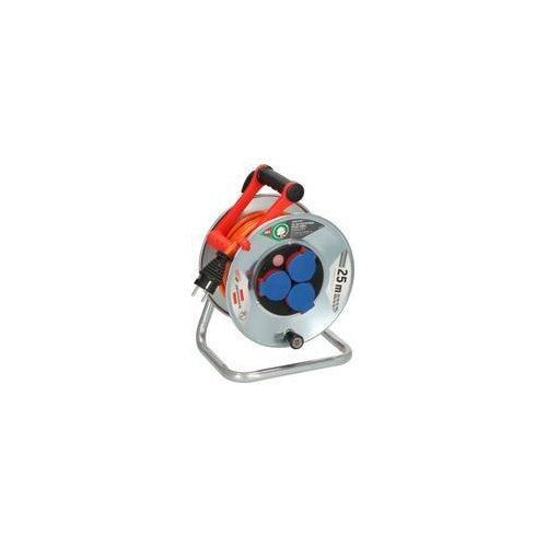 Brennenstuhl 1198740 Kabeltrommel 25 m Orange Schutzkontakt-Stecker (1198740) afbeelding 1